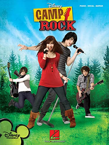 Disney's Camp Rock -For Piano, Voice & Guitar-: Buch für Klavier, Gesang, Gitarre: Music from the Motion Picture Soundtrack